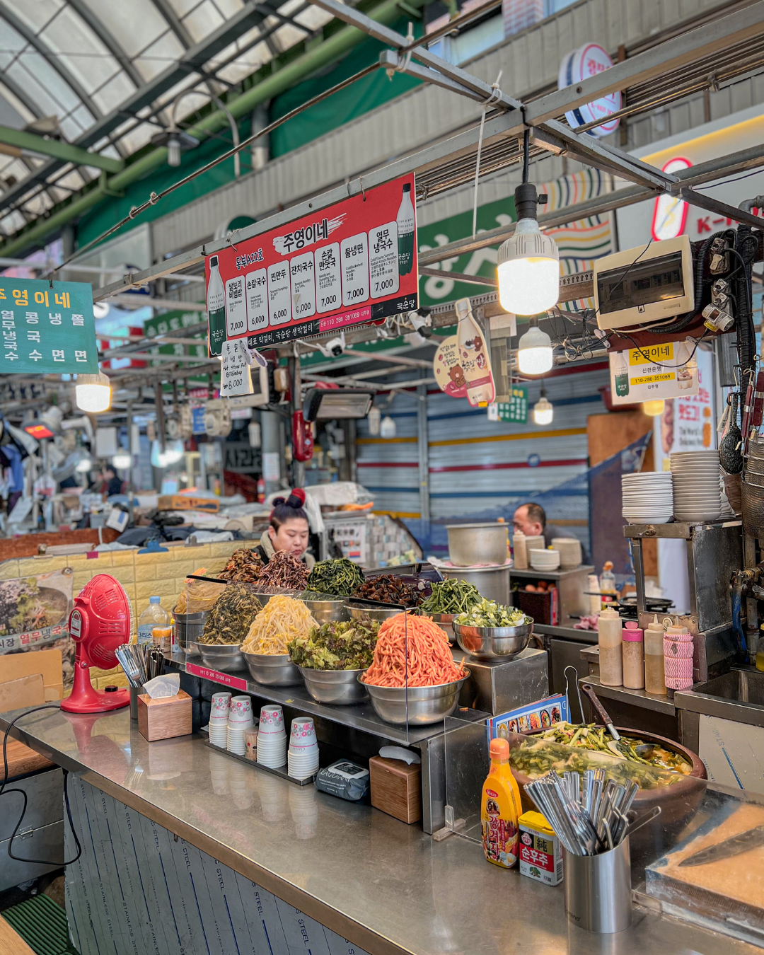 Gwangjang market korea