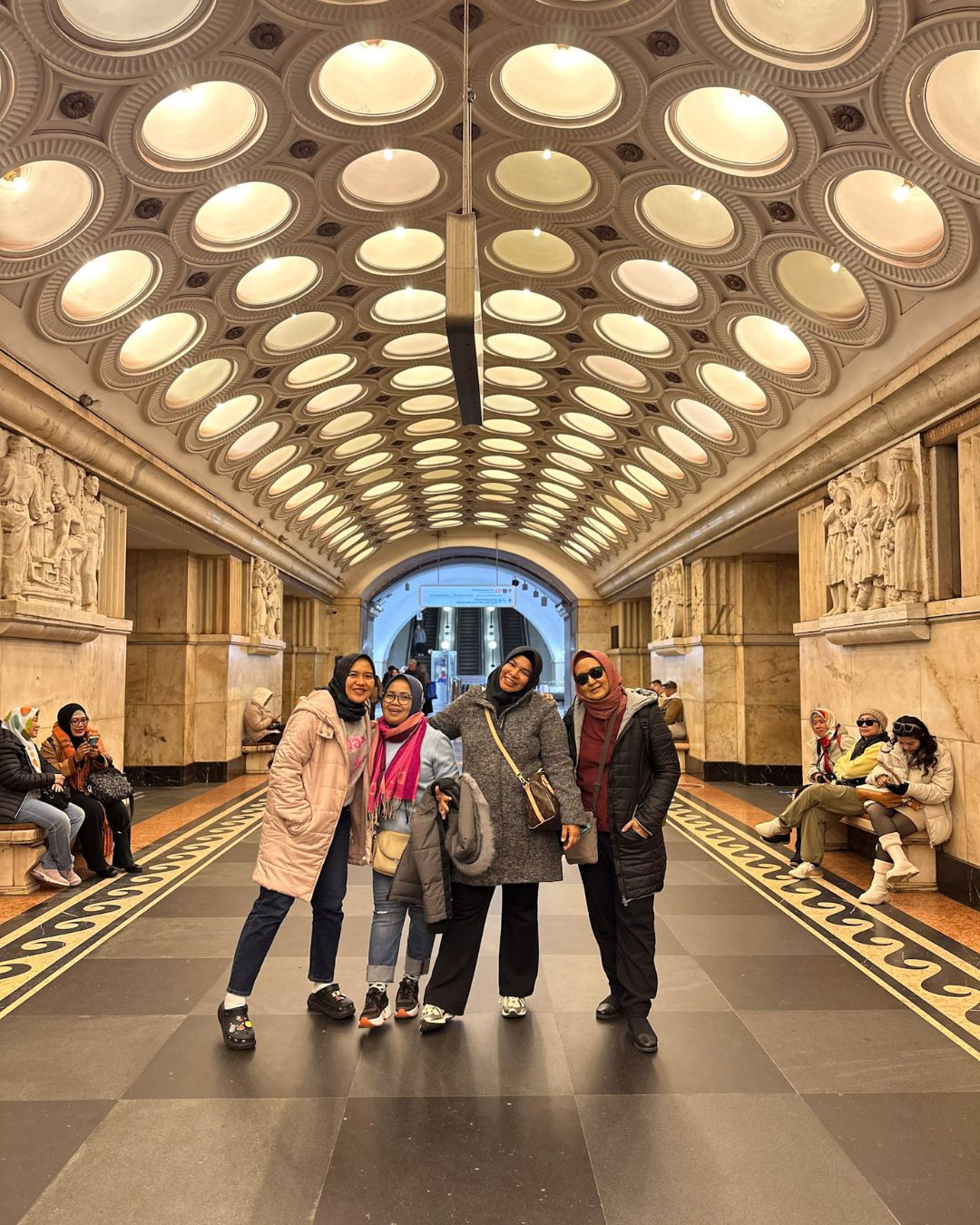 Metro Moscow Russia